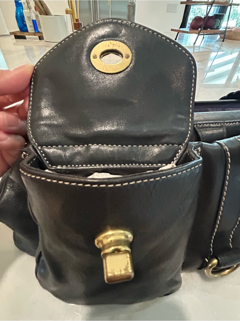 COACH VINTAGE Y2K Legacy Daphne Doctor Satchel EXCELLENT CONDITION - Picture 7 of 11